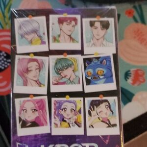 K-Pop Character Sticker Set